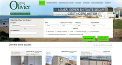 Desktop Screenshot of cabinet-olivier.com