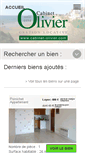 Mobile Screenshot of cabinet-olivier.com